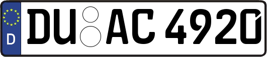 DU-AC4920