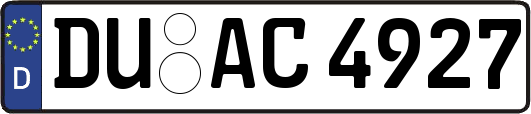 DU-AC4927