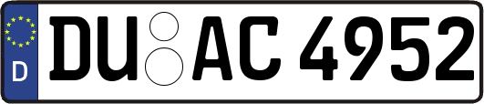 DU-AC4952