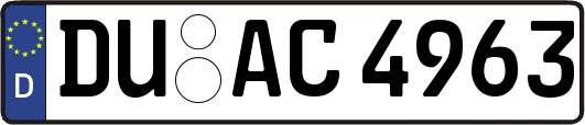 DU-AC4963
