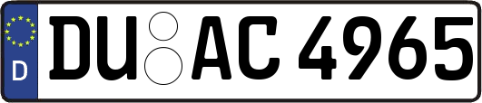 DU-AC4965