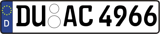 DU-AC4966
