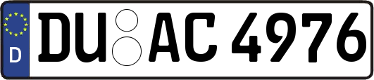 DU-AC4976