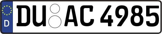 DU-AC4985