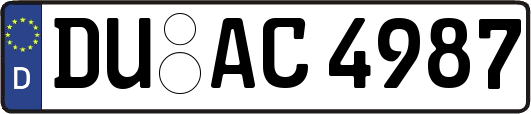 DU-AC4987