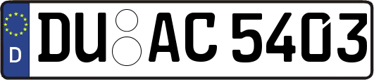 DU-AC5403