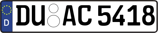 DU-AC5418