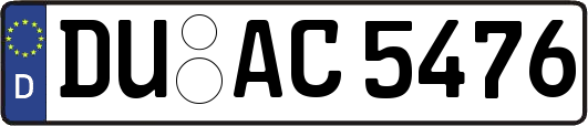 DU-AC5476