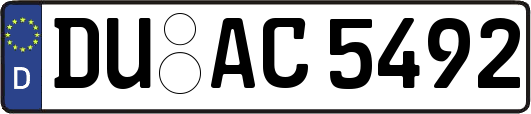 DU-AC5492