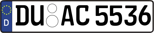 DU-AC5536
