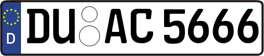 DU-AC5666