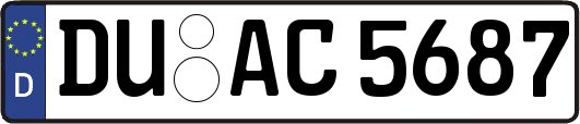 DU-AC5687