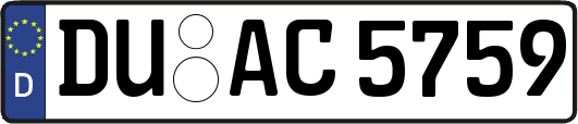 DU-AC5759