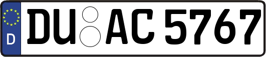 DU-AC5767