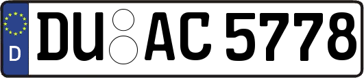 DU-AC5778