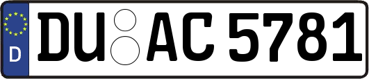 DU-AC5781