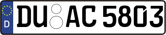 DU-AC5803