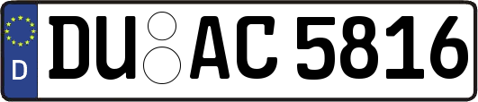 DU-AC5816