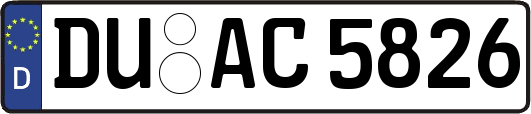 DU-AC5826