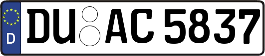 DU-AC5837