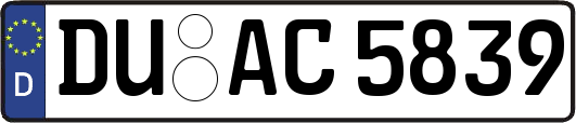 DU-AC5839