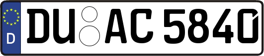 DU-AC5840