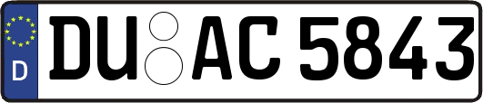 DU-AC5843