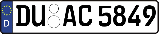 DU-AC5849