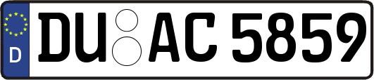 DU-AC5859