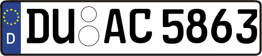 DU-AC5863