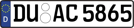 DU-AC5865