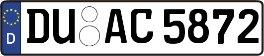 DU-AC5872