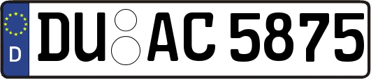 DU-AC5875