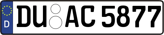 DU-AC5877
