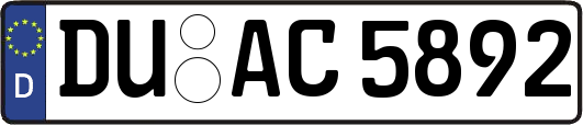 DU-AC5892