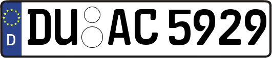 DU-AC5929