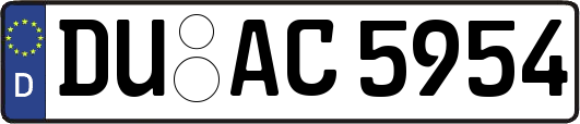 DU-AC5954