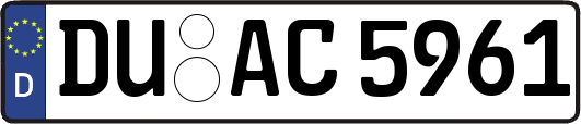 DU-AC5961