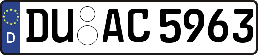 DU-AC5963