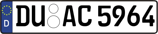 DU-AC5964