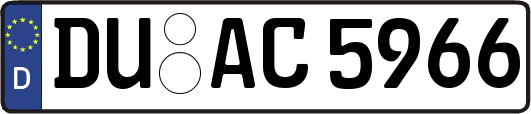 DU-AC5966
