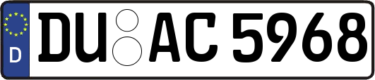 DU-AC5968