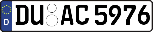 DU-AC5976
