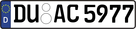 DU-AC5977