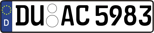 DU-AC5983