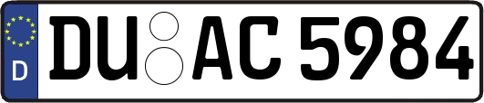DU-AC5984