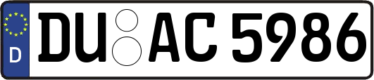 DU-AC5986