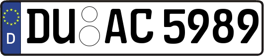 DU-AC5989