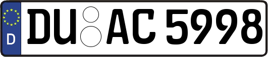 DU-AC5998