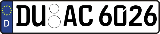 DU-AC6026